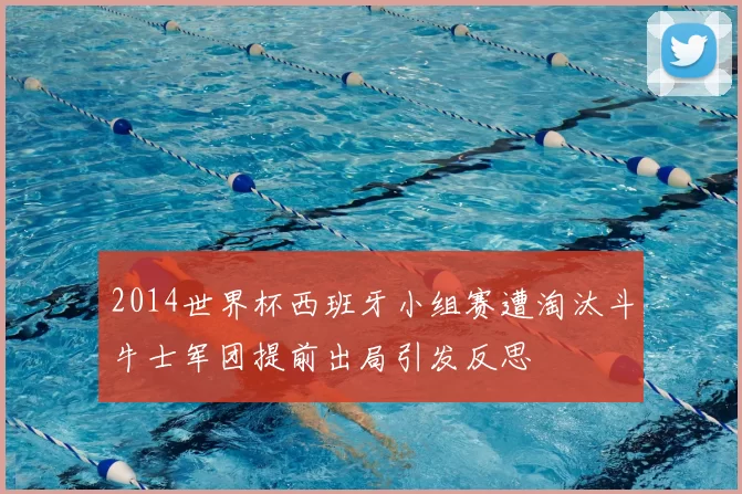 2014世界杯西班牙小组赛遭淘汰斗牛士军团提前出局引发反思