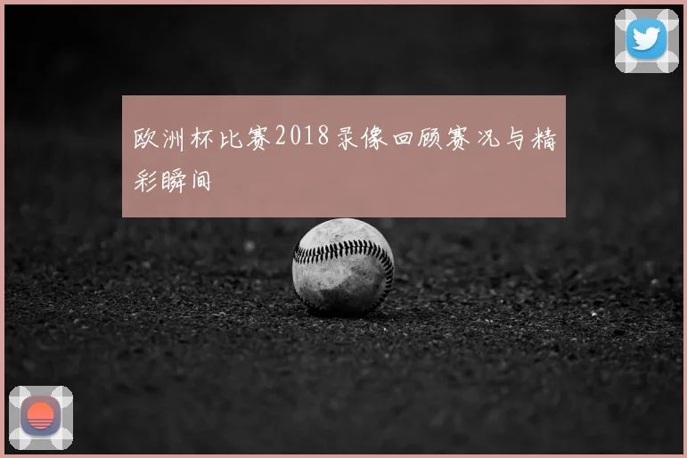 欧洲杯比赛2018录像回顾赛况与精彩瞬间